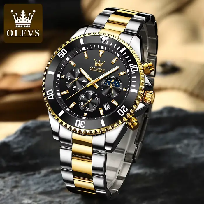 Montre-bracelet étanche pour homme