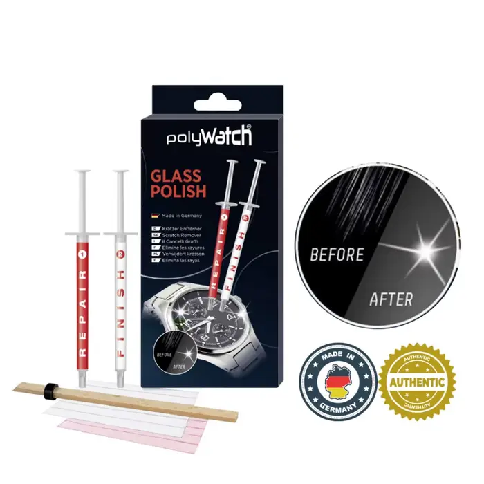 Kit de réparation de vernis de verre PolyWatch