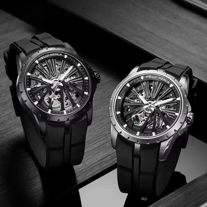 Montre WM WellyMerck, montres mécaniques automatiques Miyota82S0Man