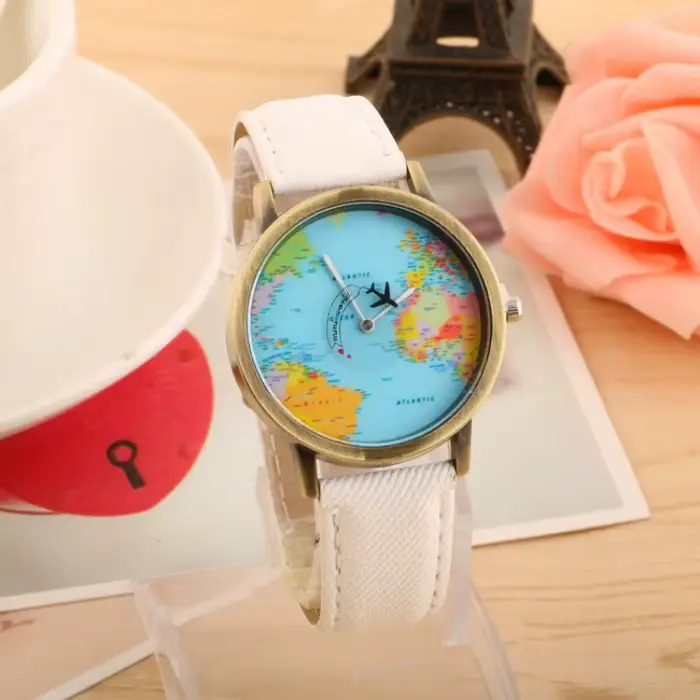 Montre terre antique en cuivre