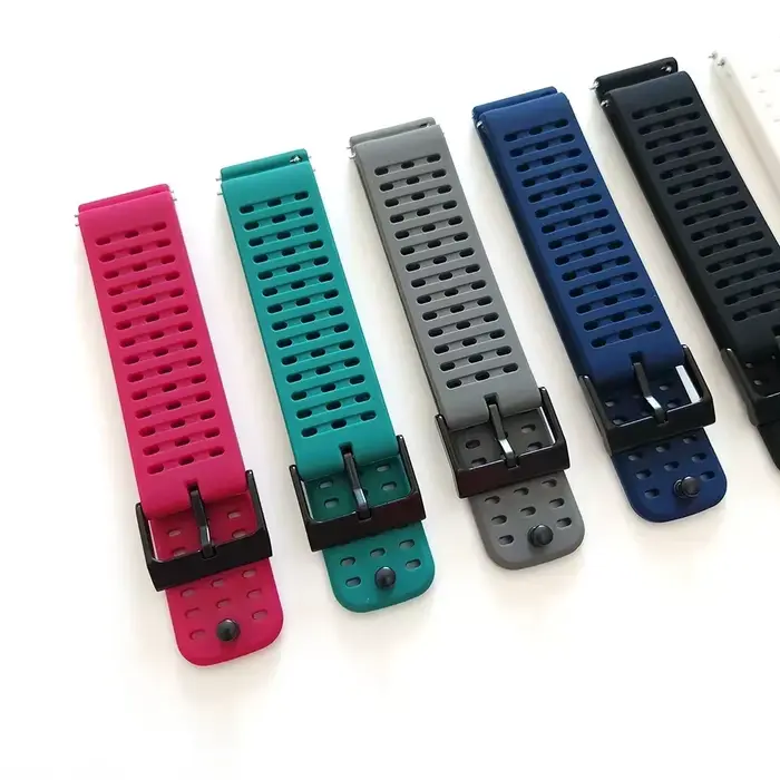Bracelet en silicone pour Suunto Race bracelet de montre vertical accessoire de remplacement bracelet Patricia Pro 22mm couleurs diverses occasions spéciales sportives et quotidiennes
