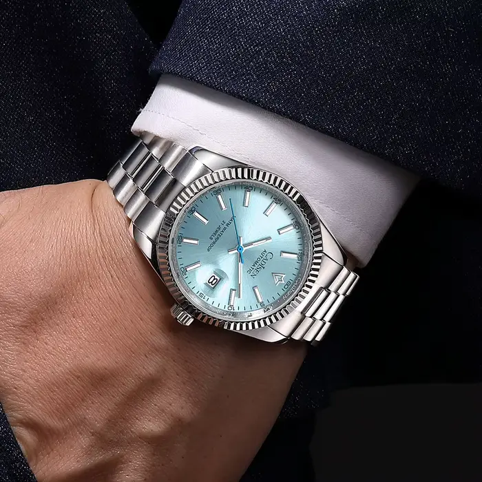 Cadisen-Montre mécanique automatique pour homme