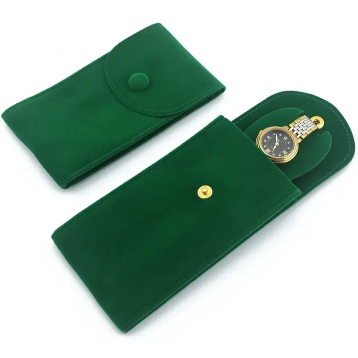 Nouvelle pochette de montres en flanelle