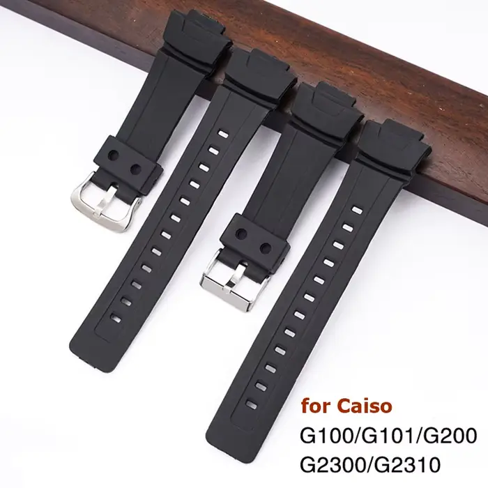 Bracelet de plongée sport en résine pour Casio G Shock G100 G-200/G-101/G-2310/G-2300 GW-2300 GW-2310 robuste et élégant pour hommes et femmes occassions spéciales