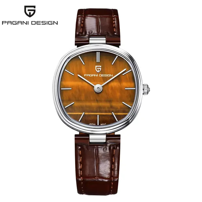 Nouvelle montre de luxe à quartz pour femme 2026 PAGANI DESIGN, étanche, avec verre saphir, bracelet