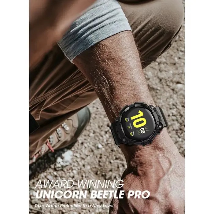 Boîtier de montre pour Galaxy Watch 6/5/4 [44 mm] SUPCASE UB Pro Housse de protection robuste avec b