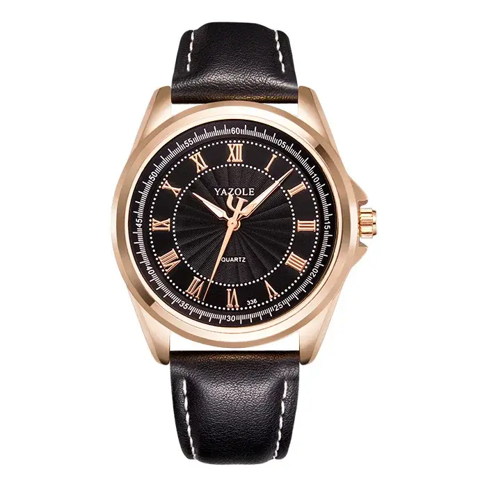YAZOLE montre à Quartz hommes Top marque montres de luxe horloge montre-bracelet