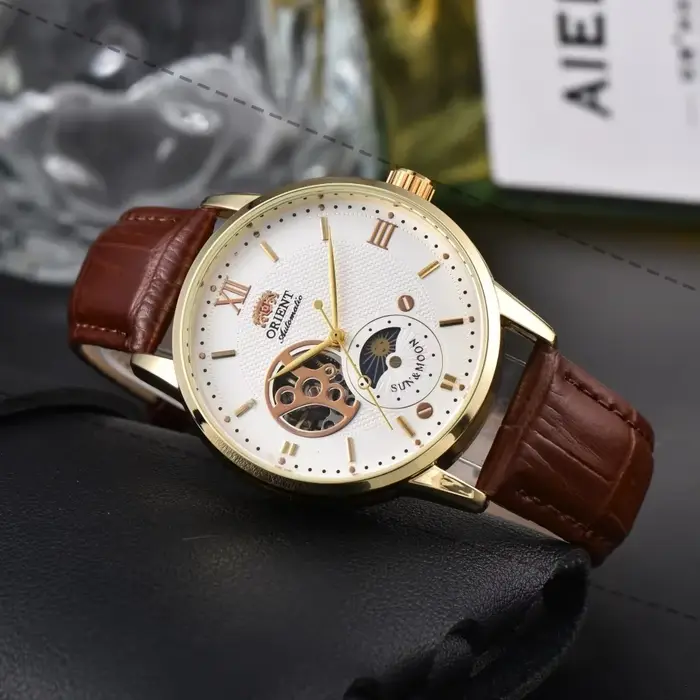 Montre unisexe à mouvement mécanique DFDG