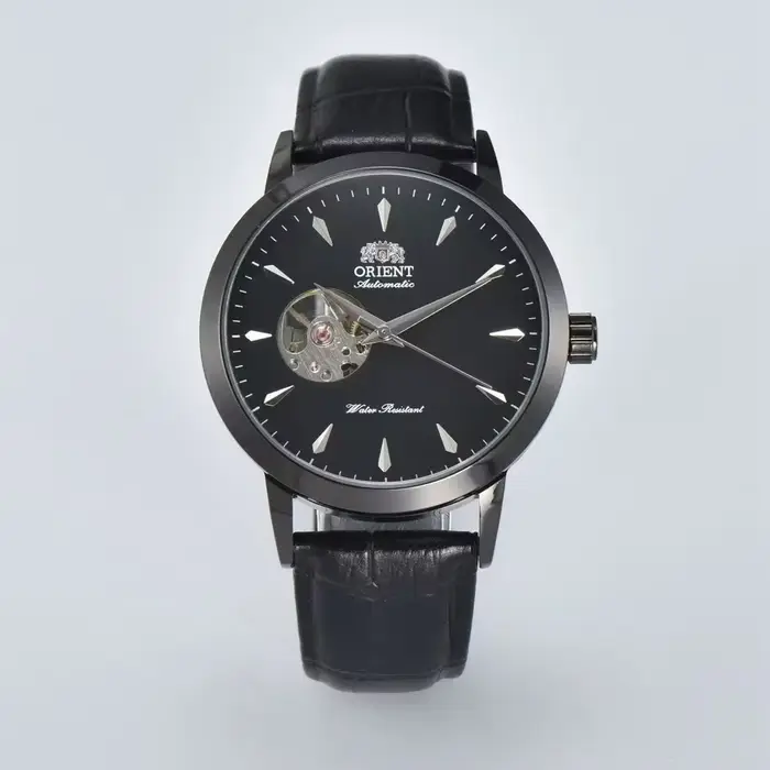 Montre sport automatique unisexe DFDG Orient avec cadran squelette résistante à l'eau pour hommes et femmes occasions sportives et voyages
