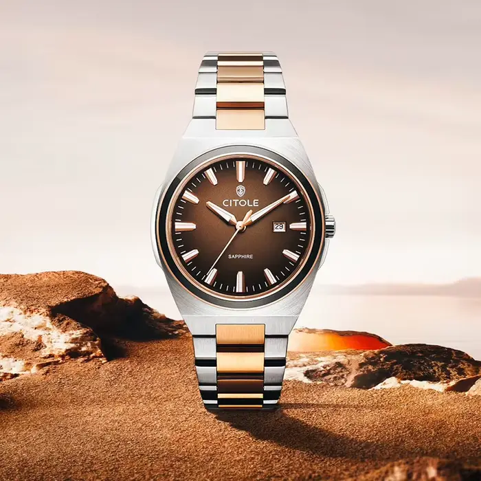 Montre classique à cadran élégant