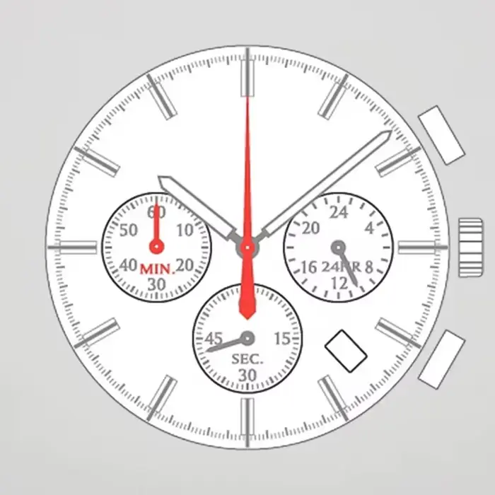 Mouvement à quartz japonais VK63