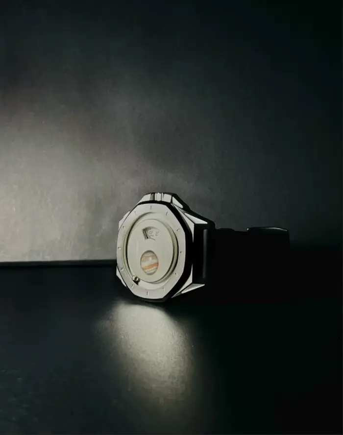 Montre à quartz pour homme Daniel Gorman Gravity Series - Cadran bleu glace Uranus
