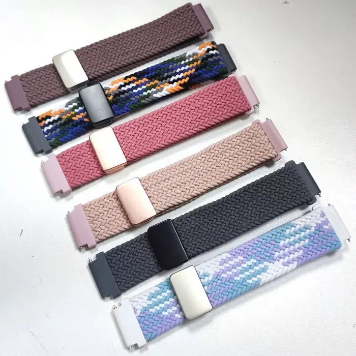 Bracelet Velcro tressé Coros pour homme et femme avec parachute buckle pour montres Coros Apex et Pace polyvalent et élégant pour toutes les occasions