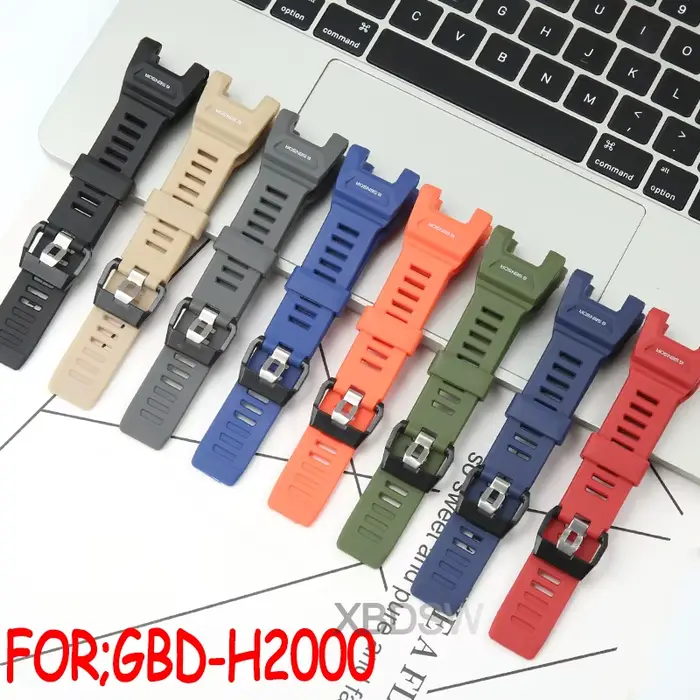 Bracelet de montre en résine adapté au G-Shock Move GBD-H2000
