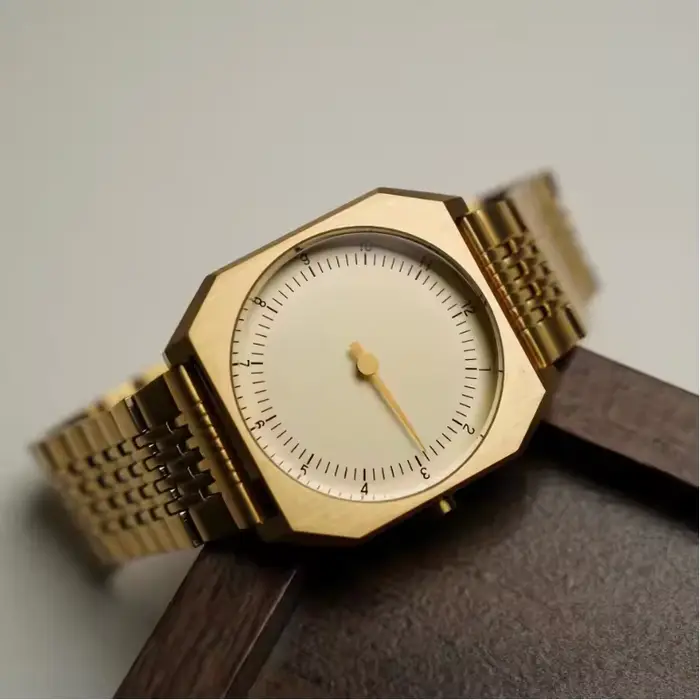 Montre-bracelet à quartz rétro pour homme