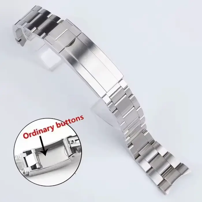 Bracelet Oyster Bracelet de montre en acier inoxydable 904L pour Rolex SUBMARINER DAYTONA SUP GMT Br