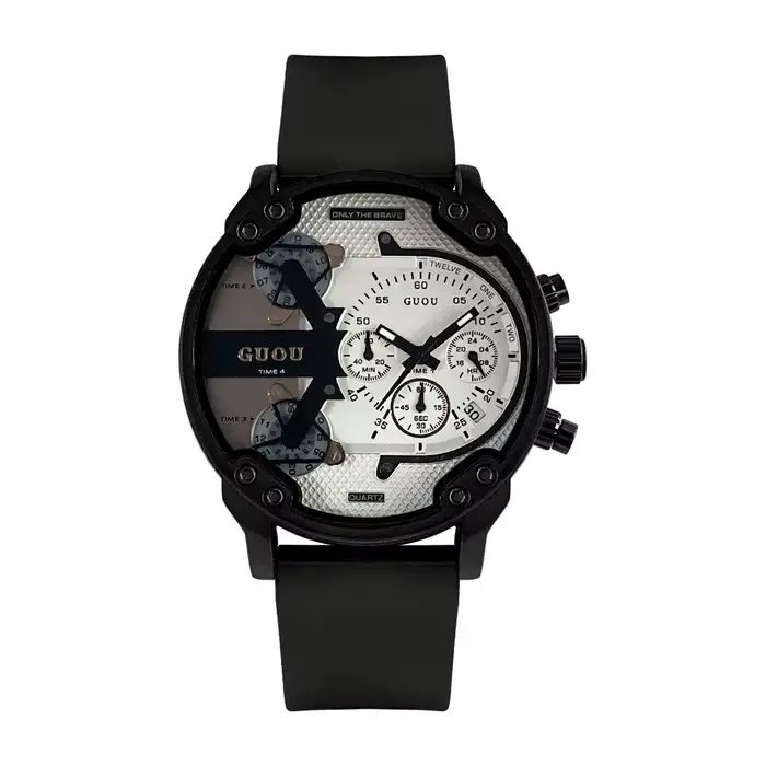 Time Token – montre de sport décontractée pour hommes, grand cadran, chronographe, à Quartz pour jeu