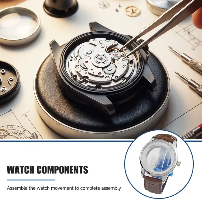 Montre Mécanique FancyWrist Cadran GS Surface Sunburst Acier Inoxydable Occasions Spéciales