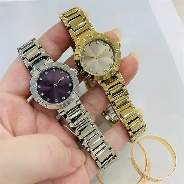 Montre Quartz Femmes Design Vintage Cadran Orologio Luxe Bracelet Acier Inoxydable Occasions Spéciales