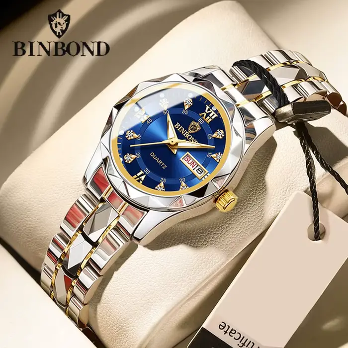 Montres à quartz pour femmes BINBOND B2521