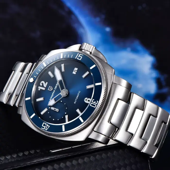 Montre Pagani Design 43mm Céramique Automatique pour Hommes Édition Limitée Occasions Spéciales Robuste et Élégante