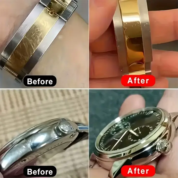 Pâte à polir pour montres instantanées