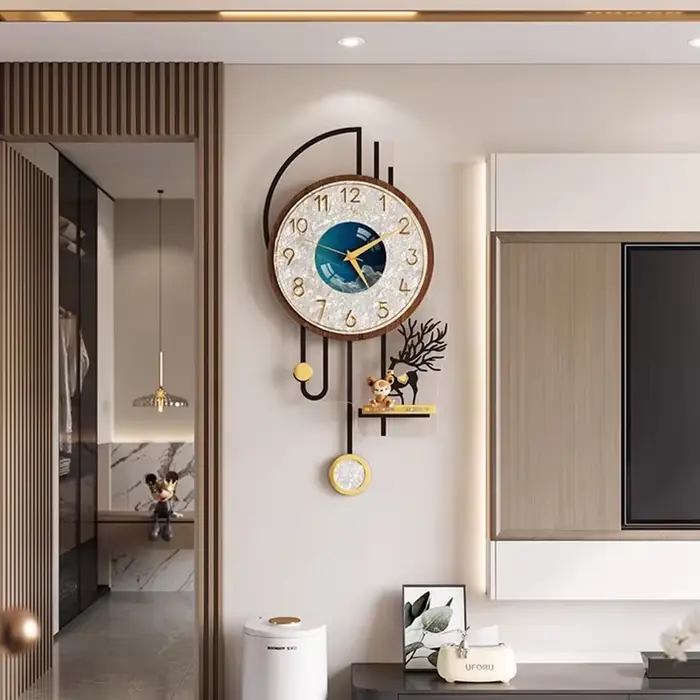 Horloges murales numériques pour salon