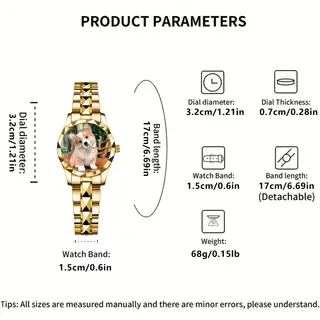 Montres personnalisées avec images sur mesure : Montres-bracelets de luxe pour femmes