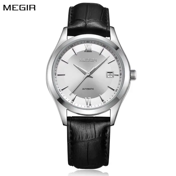 Montres de marque MEGIR 62063 originales, montre mécanique automatique, étanche 5 bars, montre-brace