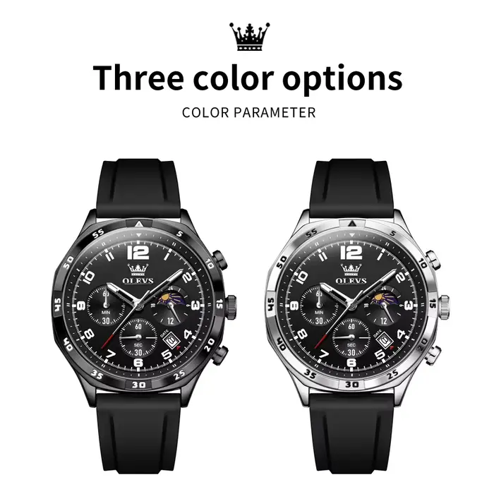 Montre OLEVS 2986 pour homme 42 mm