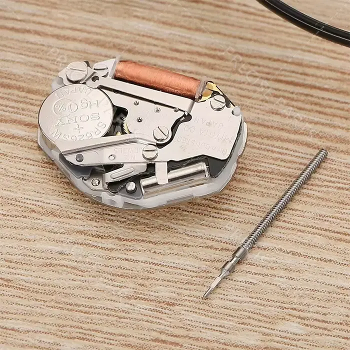 Mouvement Quartz Miyota 2035 à trois aiguilles sans calendrier pour montre - Engrenages métalliques durables