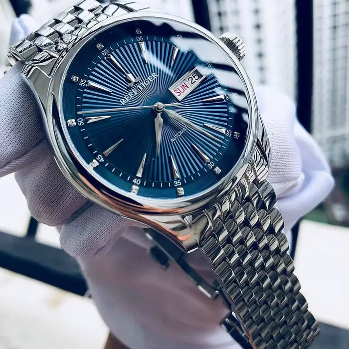 Reef Tiger-Montre habillée de luxe pour homme