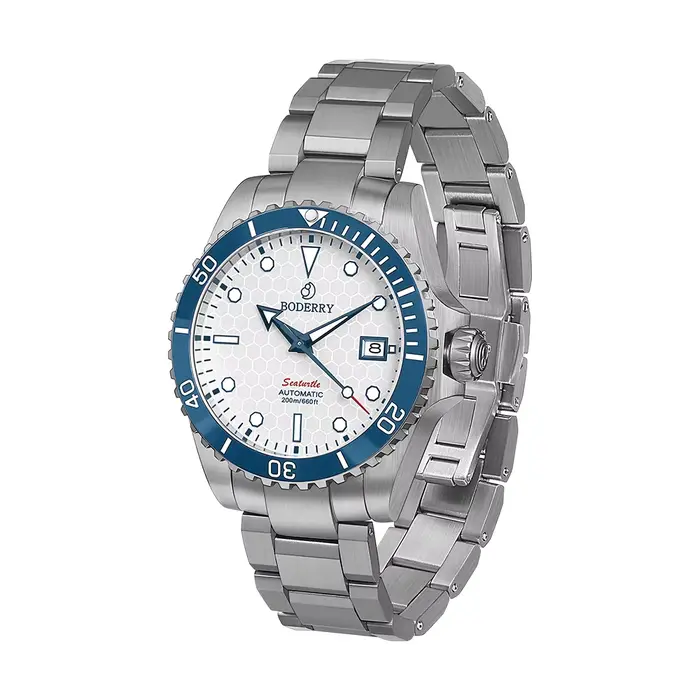 Boderry – montre de plongée en titane pour hommes