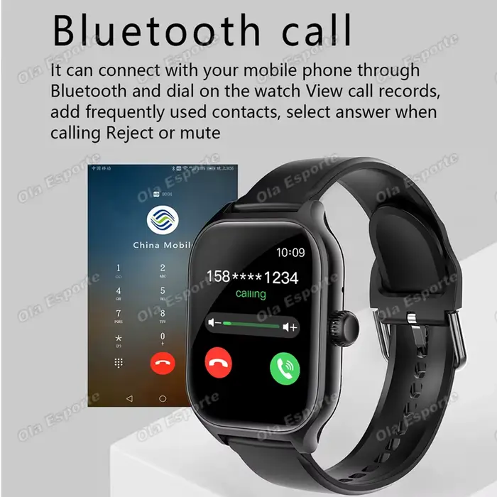Montre connectée pour hommes et femmes