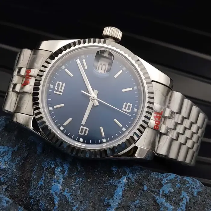 Plusieurs cadrans de couleur sont disponibles. Montre mécanique automatique japonaise NH35 de 36 mm,