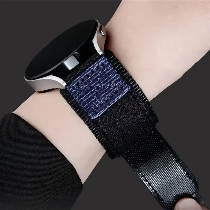 Bracelet de montre en nylon robuste avec boucle auto-agrippante pour hommes, sport et plein air, bracelet de remplacement pour Casio et Seiko occasions spéciales