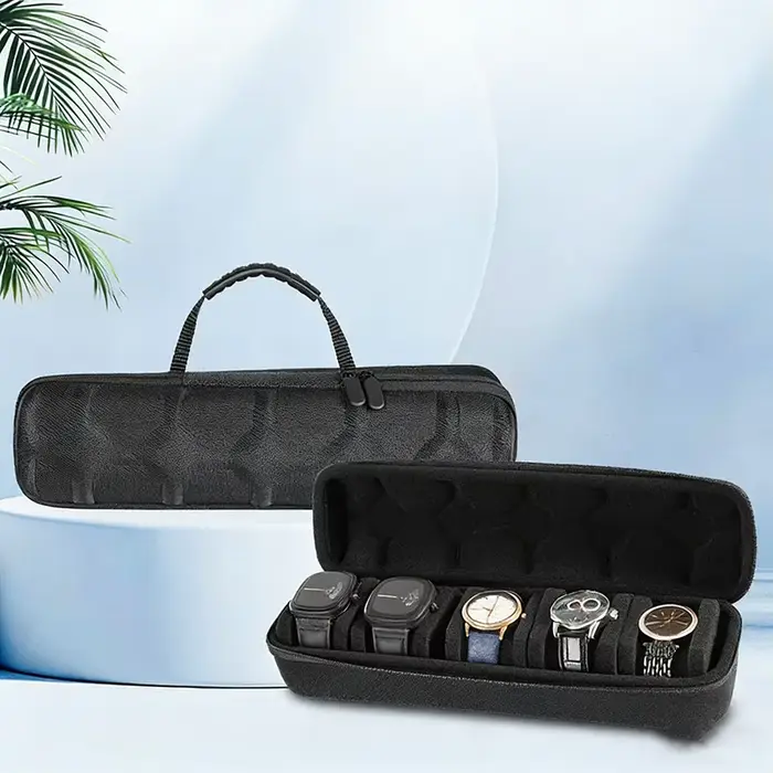 Boîte de rangement pour montres pour hommes