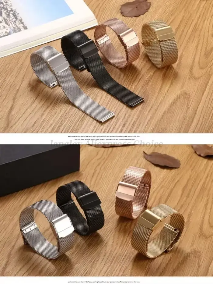 Bracelet en maille pour montre DW