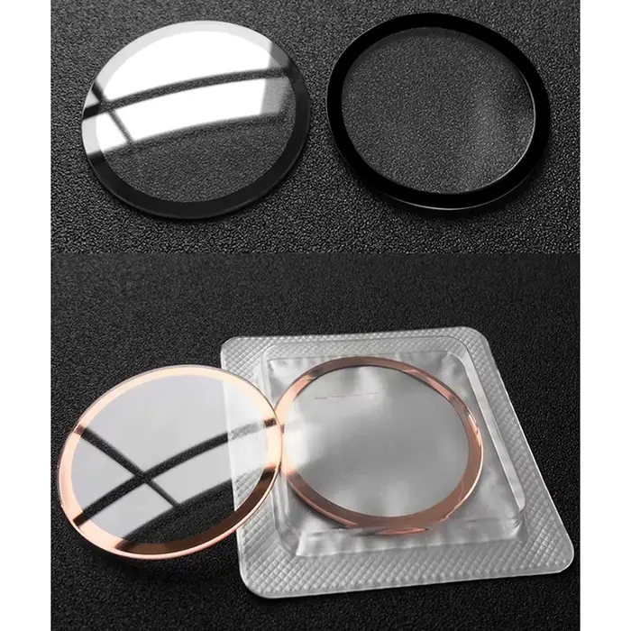 Montre ronde en verre pour Rado Centrix