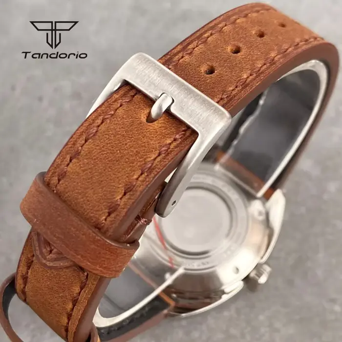 Montre Tandorio 36mm Plongeur Militaire Automatique Lumineuse Élégante pour Hommes Occasions Spéciales Aventuriers