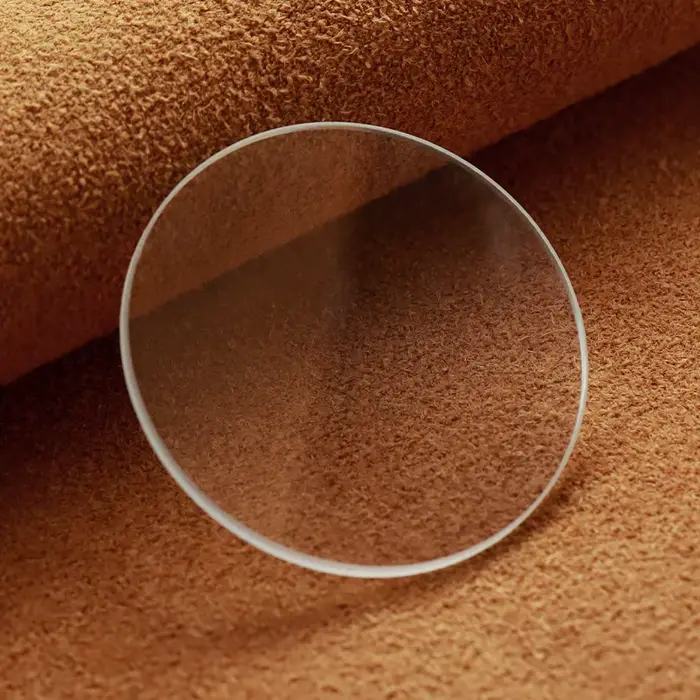 Verre de montre rond, diamètre 28mm-38mm, épaisseur plate 1.5mm, lentille de remplacement pour montr