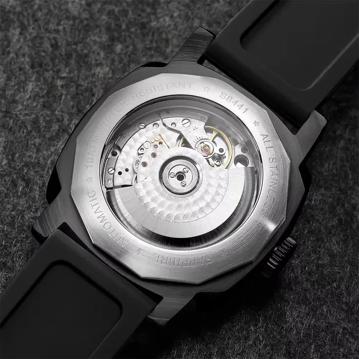 SEAKOSS 45mm plongée GMT montre automatique mécanique montres mouette ST2557 mouvement 10Bar calendrier lumineux