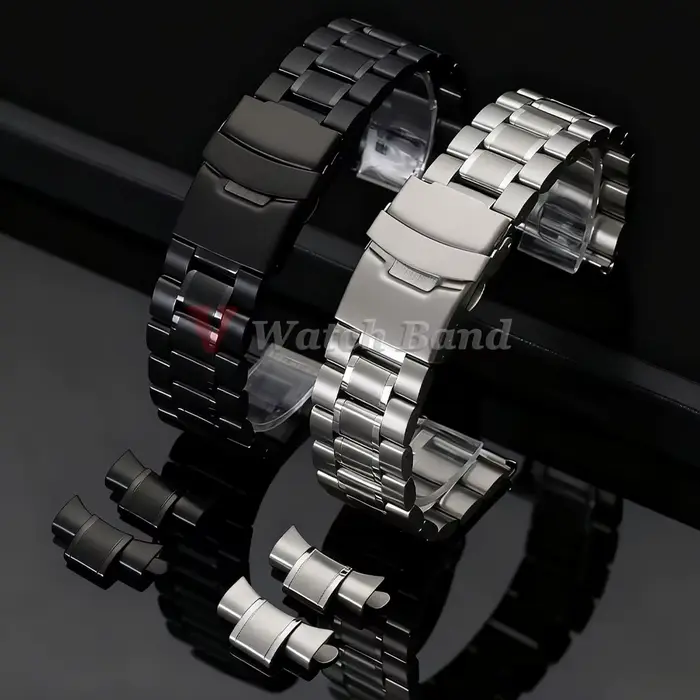 Bracelet de luxe Arc End pour Seiko SKX007 18mm 20mm 22mm 24mm