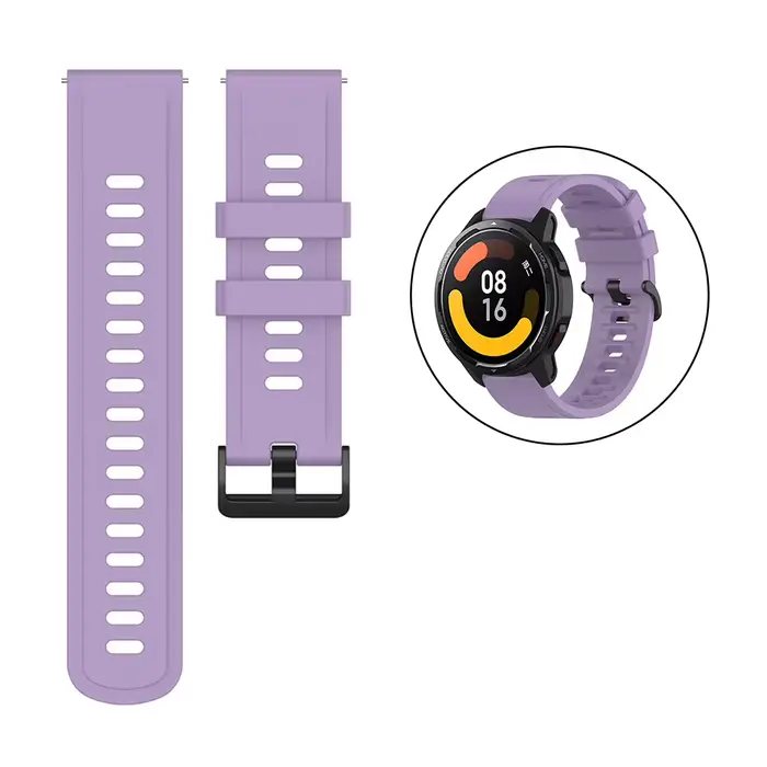 Bracelet en Silicone pour Xiaomi MI Watch S1 Active et Watch Color Multicolore Polyvalent à Offrir Occasions Spéciales