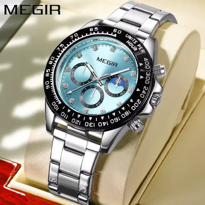 MEGIR Nouvelle montre de luxe pour hommes
