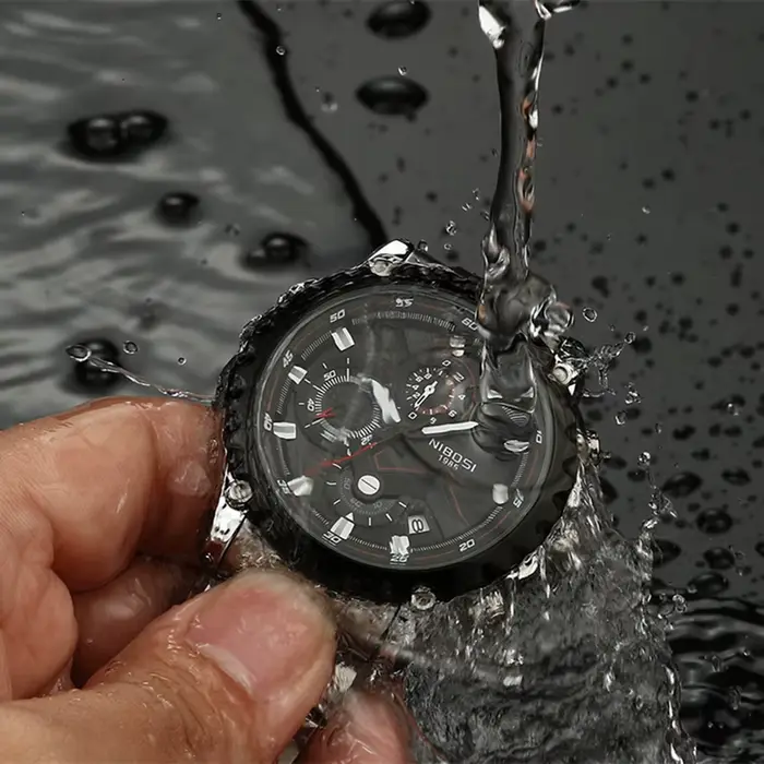 Montre à Quartz de Luxe pour Homme