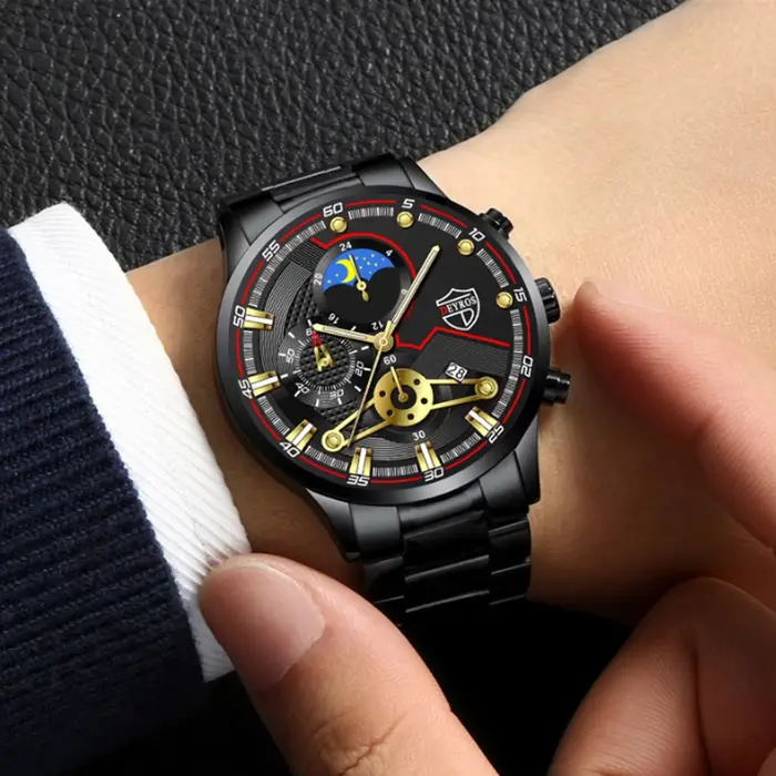 Reloj Hombre hommes de luxe 3 pièces montres d'affaires