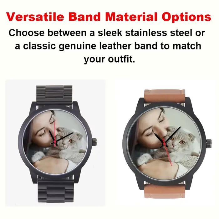Montre personnalisée pour hommes