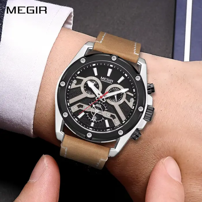 Nouvelles montres pour hommes Megir