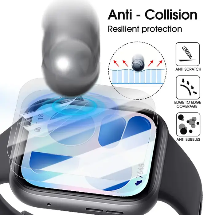 Film de protection transparent HD pour Huawei Watch Fit 5 Pro 4 Pro 3 2